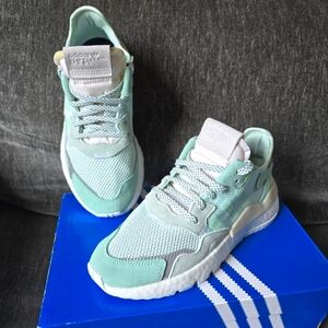 *New* Adidas Originals Nite Night Jogger Sneakers Shoes Mint Green